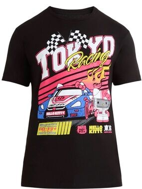 Hello Kitty Men's & Big Men's Graphic Tee with Short Sleeves